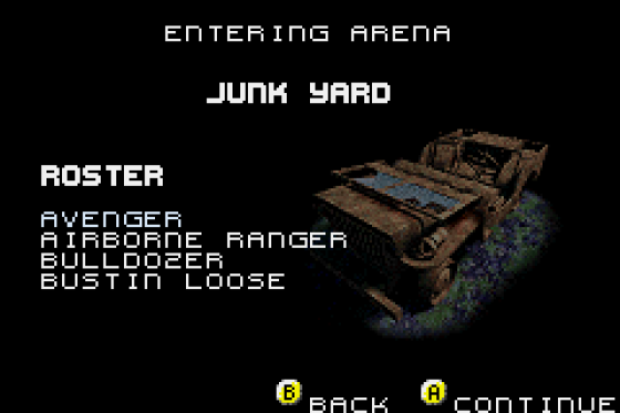 Monster Jam: Maximum Destruction Screenshot 10 (Game Boy Advance)