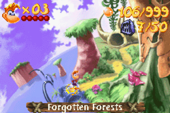 Rayman 3 Screenshot 5 (Game Boy Advance)