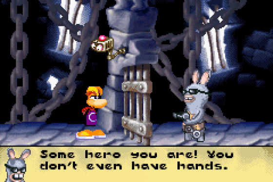 Rayman Raving Rabbids Screenshot 5 (Game Boy Advance)