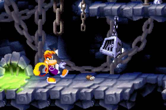 Rayman Raving Rabbids Screenshot 6 (Game Boy Advance)