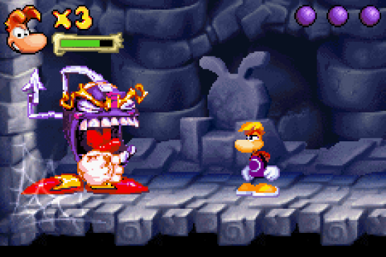 Rayman Raving Rabbids Screenshot 12 (Game Boy Advance)