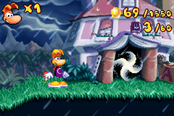 Rayman Raving Rabbids Screenshot 15 (Game Boy Advance)