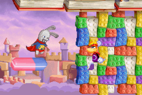 Rayman Raving Rabbids Screenshot 21 (Game Boy Advance)