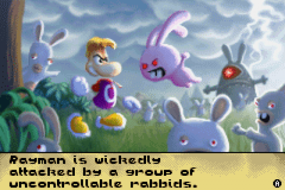 Rayman Raving Rabbids Screenshot 22 (Game Boy Advance)