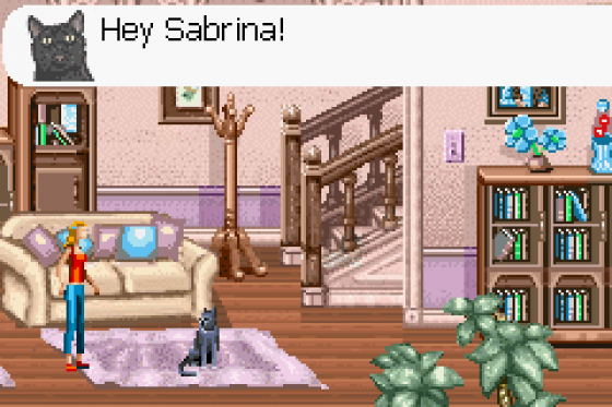 Sabrina The Teenage Witch: Potion Commotion Screenshot 10 (Game Boy Advance)