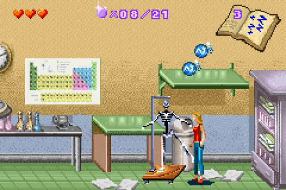 Sabrina The Teenage Witch: Potion Commotion Screenshot 22 (Game Boy Advance)