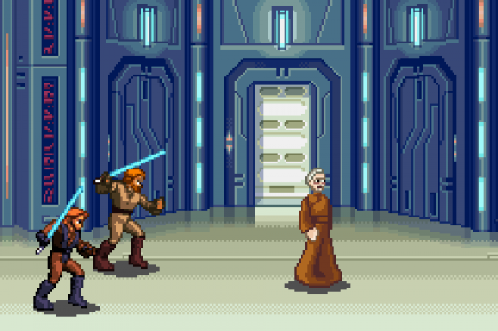 Star Wars Episode III: Revenge Of The Sith Screenshot 9 (Game Boy Advance)