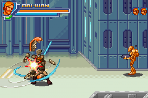 Star Wars Episode III: Revenge Of The Sith Screenshot 13 (Game Boy Advance)