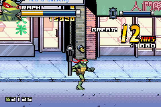 TMNT: Teenage Mutant Ninja Turtles Screenshot 6 (Game Boy Advance)