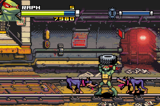 TMNT: Teenage Mutant Ninja Turtles Screenshot 14 (Game Boy Advance)