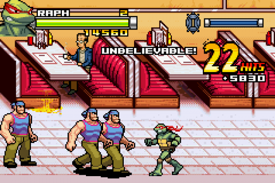 TMNT: Teenage Mutant Ninja Turtles Screenshot 17 (Game Boy Advance)