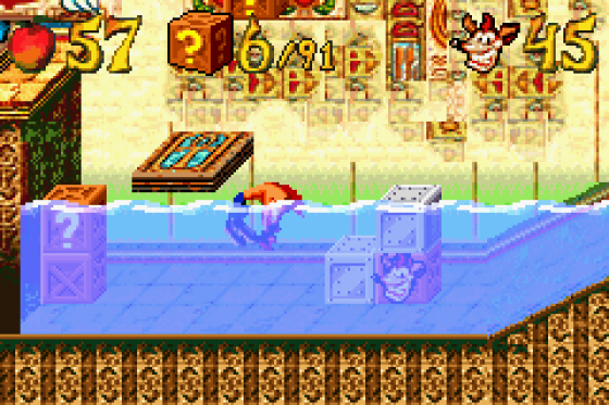 Crash Bandicoot 2: N-Tranced Screenshot 23 (Game Boy Advance)