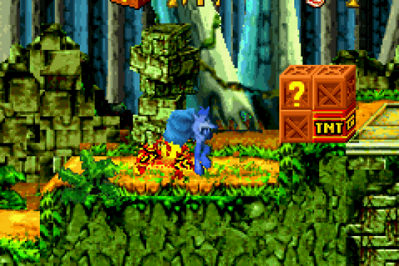 Crash Bandicoot: The Huge Adventure Screenshot 6 (Game Boy Advance)