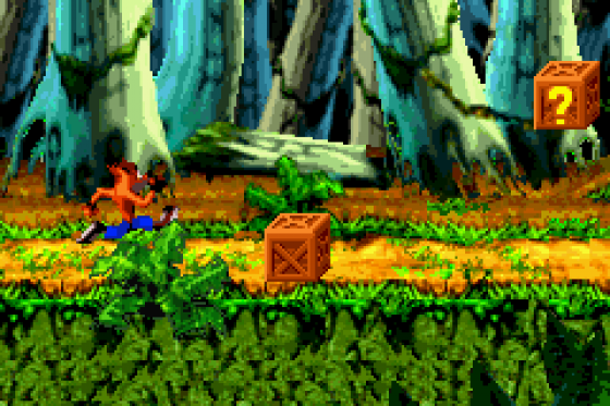 Crash Bandicoot: The Huge Adventure Screenshot 8 (Game Boy Advance)