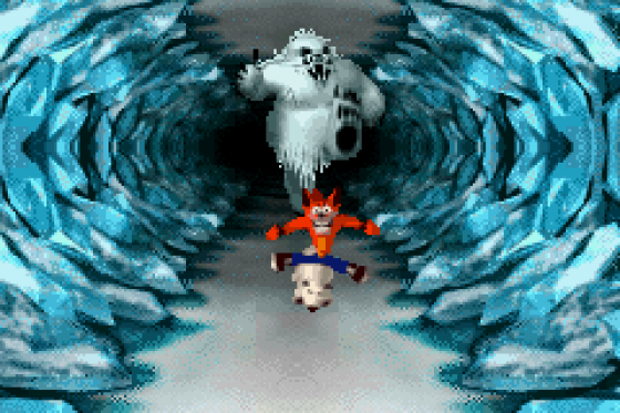 Crash Bandicoot: The Huge Adventure Screenshot 9 (Game Boy Advance)