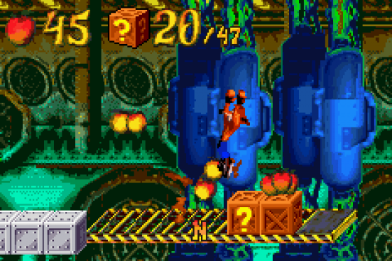 Crash Bandicoot: The Huge Adventure Screenshot 17 (Game Boy Advance)