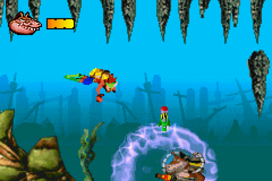 Crash Bandicoot: The Huge Adventure Screenshot 18 (Game Boy Advance)