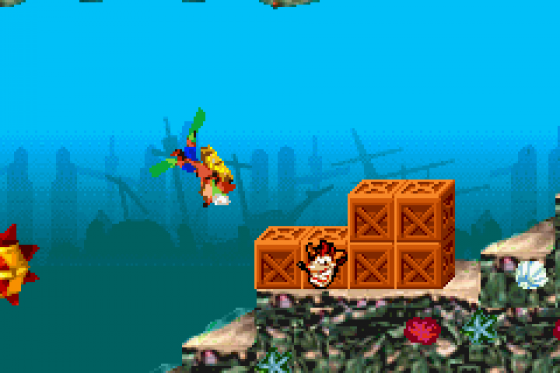 Crash Bandicoot: The Huge Adventure Screenshot 23 (Game Boy Advance)