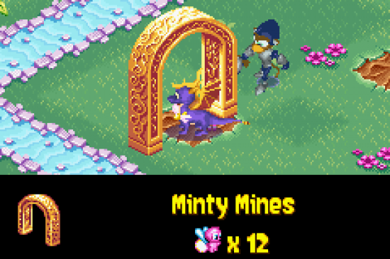 Spyro 2: Season of Flame Screenshot 5 (Game Boy Advance)