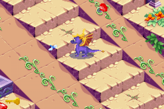 Spyro 2: Season of Flame Screenshot 15 (Game Boy Advance)