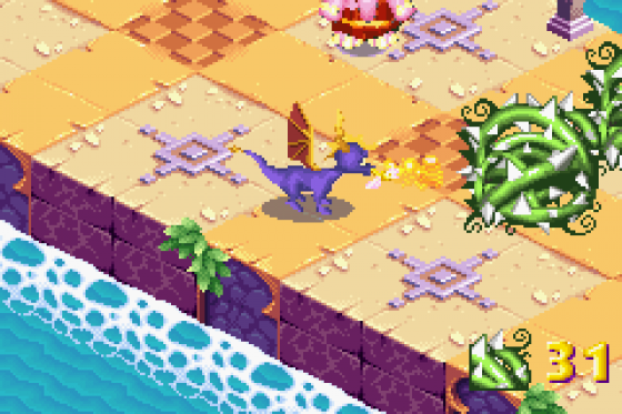 Spyro 2: Season of Flame Screenshot 18 (Game Boy Advance)