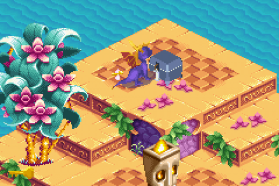 Spyro 2: Season of Flame Screenshot 19 (Game Boy Advance)