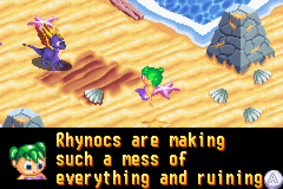 Spyro: Season of Ice Screenshot 5 (Game Boy Advance)