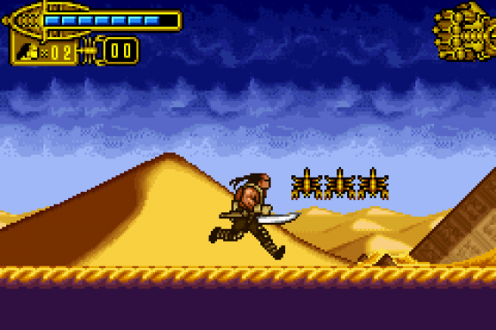 The Scorpion King: Sword Of Osiris Screenshot 6 (Game Boy Advance)