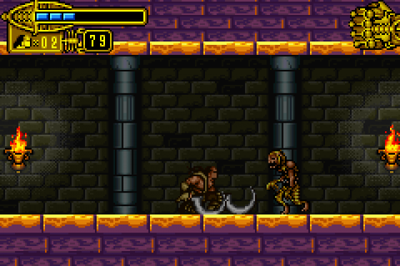 The Scorpion King: Sword Of Osiris Screenshot 14 (Game Boy Advance)