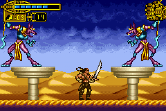 The Scorpion King: Sword Of Osiris Screenshot 16 (Game Boy Advance)