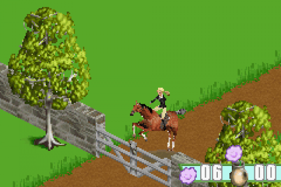 Barbie Horse Adventures: Blue Ribbon Race Screenshot 14 (Game Boy Advance)