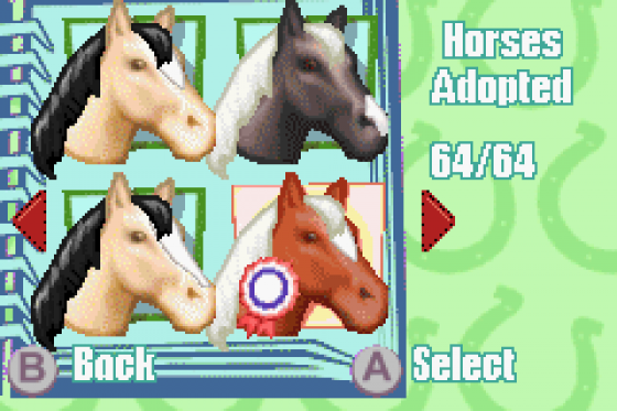 Barbie Horse Adventures: Blue Ribbon Race Screenshot 29 (Game Boy Advance)