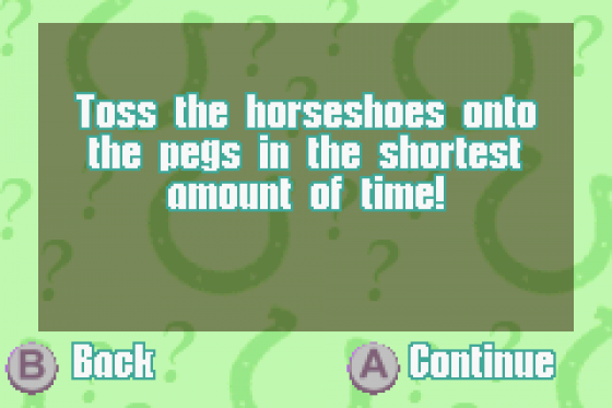 Barbie Horse Adventures: Blue Ribbon Race Screenshot 34 (Game Boy Advance)