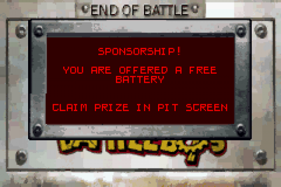 BattleBots: Beyond The Battlebox Screenshot 7 (Game Boy Advance)