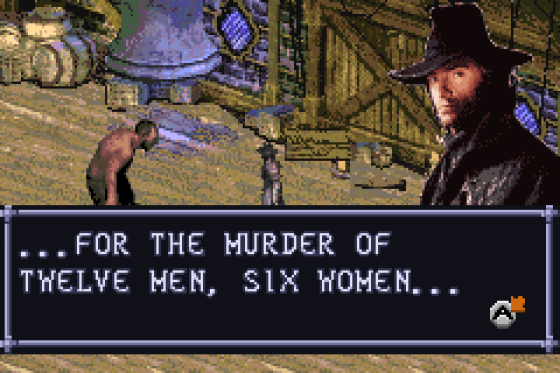 Van Helsing Screenshot 9 (Game Boy Advance)