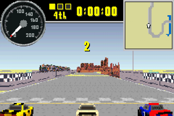 Thunder Alley Screenshot 5 (Game Boy Advance)