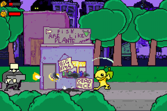 Alien Hominid Screenshot 18 (Game Boy Advance)