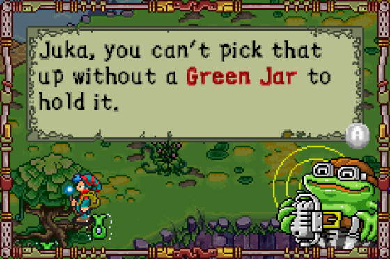 Juka And The Monophonic Menace Screenshot 5 (Game Boy Advance)