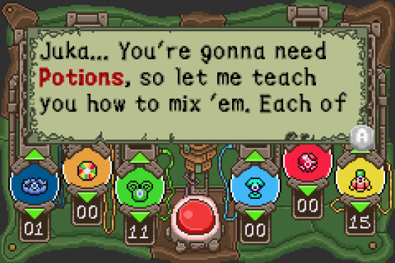 Juka And The Monophonic Menace Screenshot 6 (Game Boy Advance)