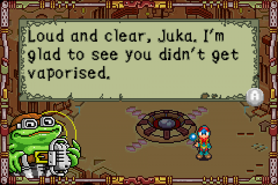 Juka And The Monophonic Menace Screenshot 13 (Game Boy Advance)