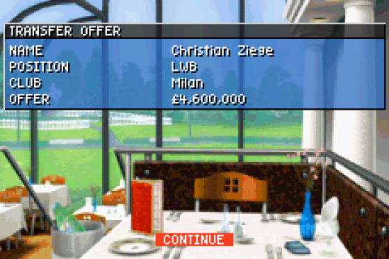 Premier Manager 2003-04 Screenshot 8 (Game Boy Advance)