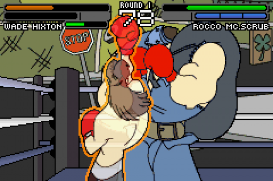 Wade Hixton's Counter Punch Screenshot 8 (Game Boy Advance)