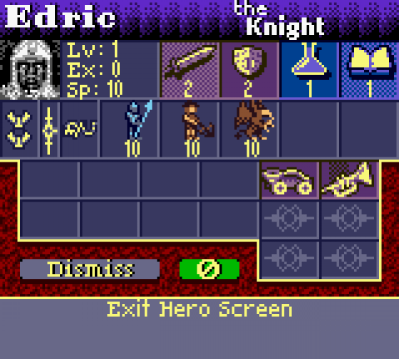 Heroes of Might and Magic II Screenshot 6 (Game Boy Color)