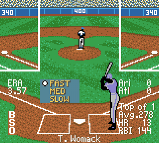 All-Star Baseball 2001 Screenshot 5 (Game Boy Color)