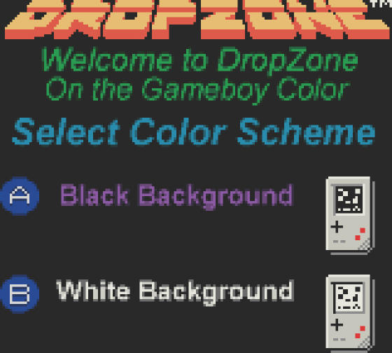 Dropzone Screenshot 13 (Game Boy Color)