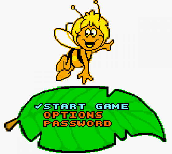 Maya the Bee & Her Friends Screenshot 1 (Game Boy Color)