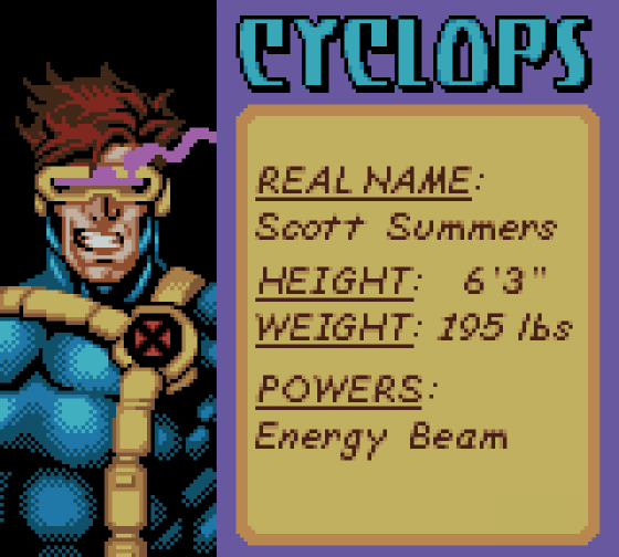 X-Men: Mutant Wars Screenshot 5 (Game Boy Color)