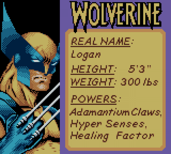 X-Men: Mutant Wars Screenshot 9 (Game Boy Color)