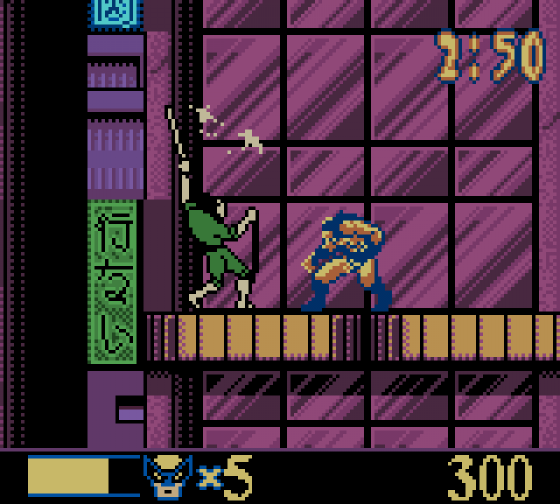 X-Men: Wolverine's Rage Screenshot 6 (Game Boy Color)