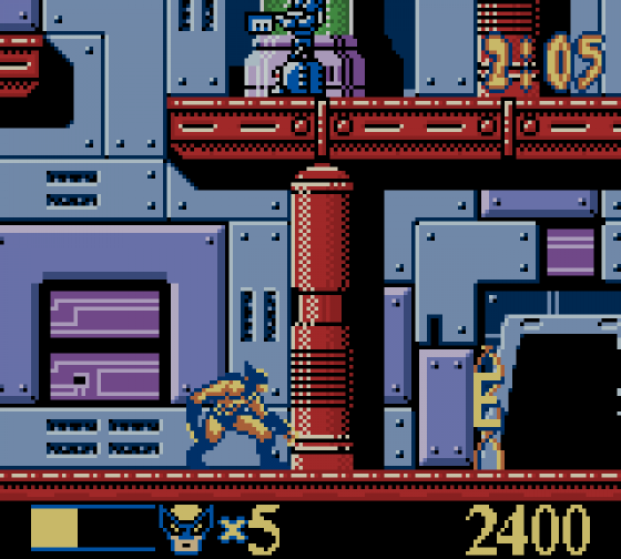 X-Men: Wolverine's Rage Screenshot 8 (Game Boy Color)